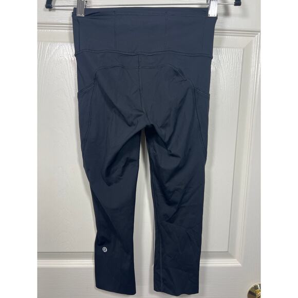 Lululemon Athletica Fast & Free Tight Nulux Crop Legging Black size 4 / Small - Picture 5 of 8